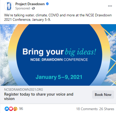 NCSE Drawdown 2021 Conference Ad 1