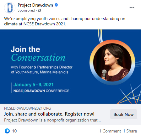 NCSE Drawdown 2021 Conference Ad 2