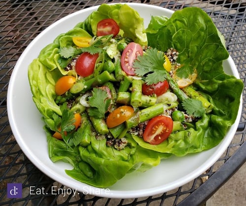 Quinoa Veg Salad for FB