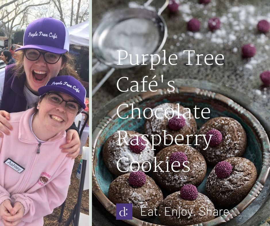 Purple Tree Cookies Image